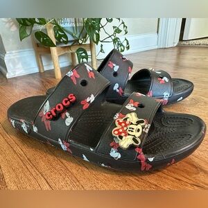 Crocs Disney Parks Exclusive Minnie Mouse Sandal Women’s  10/Men’s 8.
